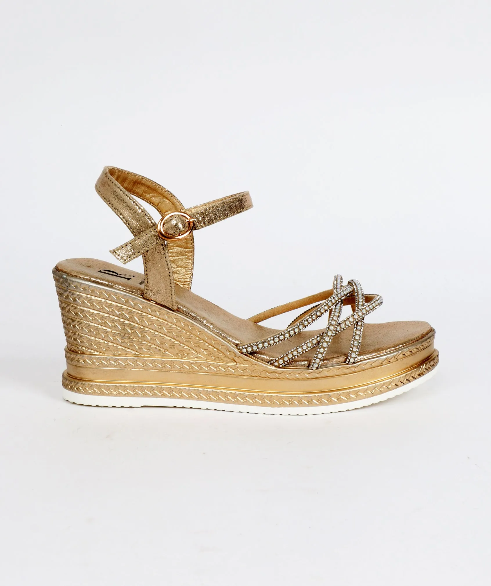 Alba Sandal - Gold