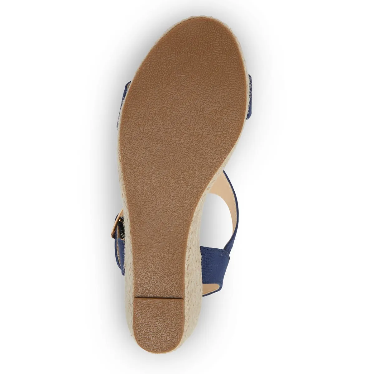 Anchor Espadrille in Navy Fabric