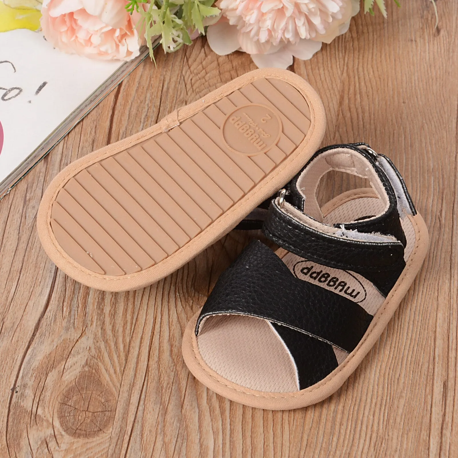 Baby Boys Girls Leather Sandals