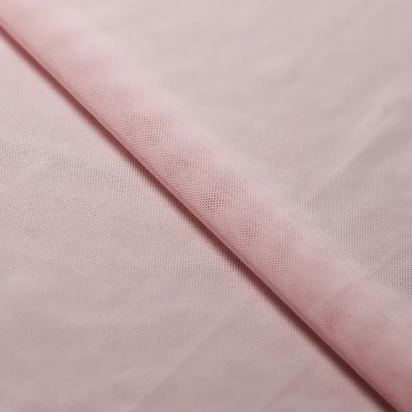 Baby Pink Power Mesh Nylon Spandex Fabric