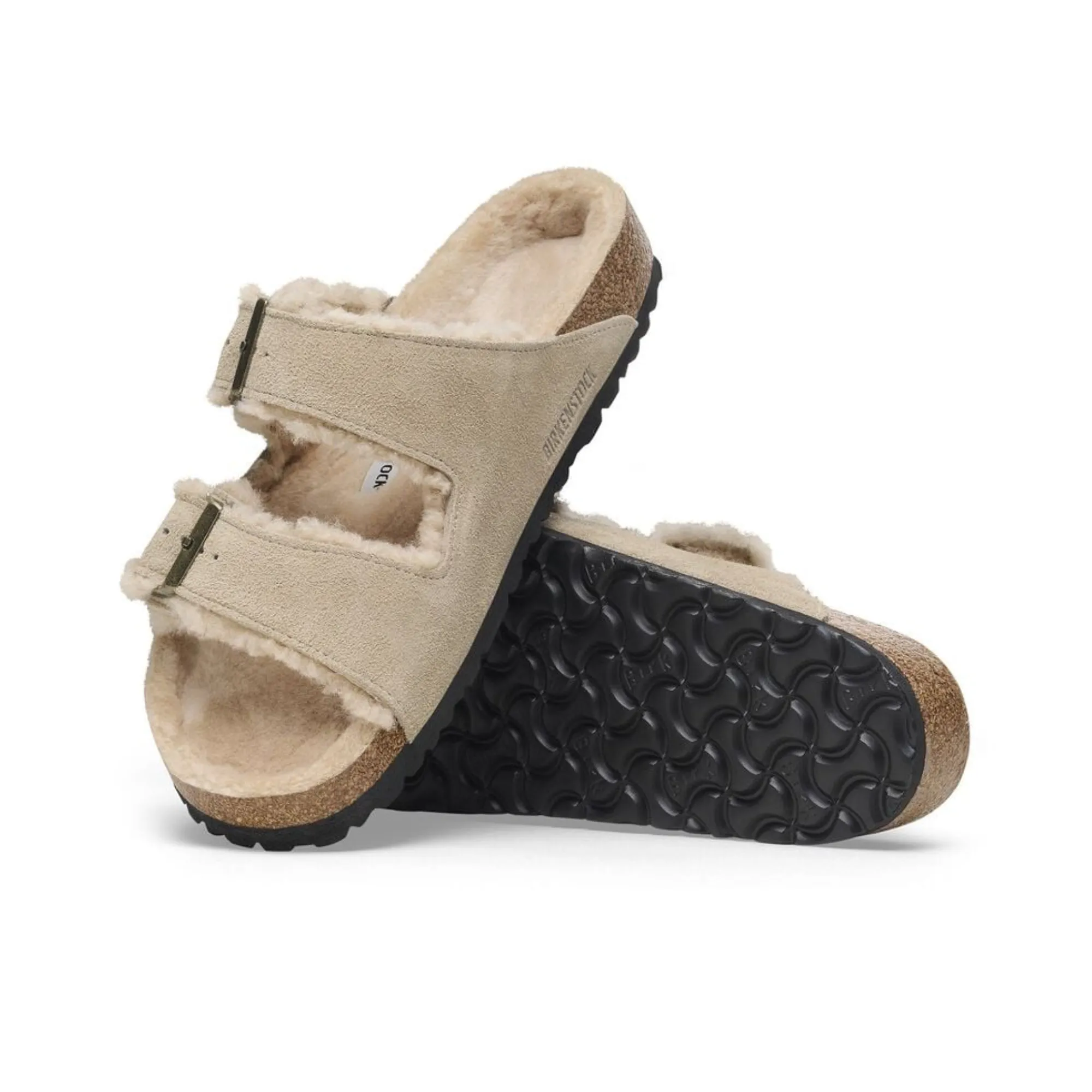 BIRKENSTOCK ARIZONA SUEDE SHEARLING N (NARROW)