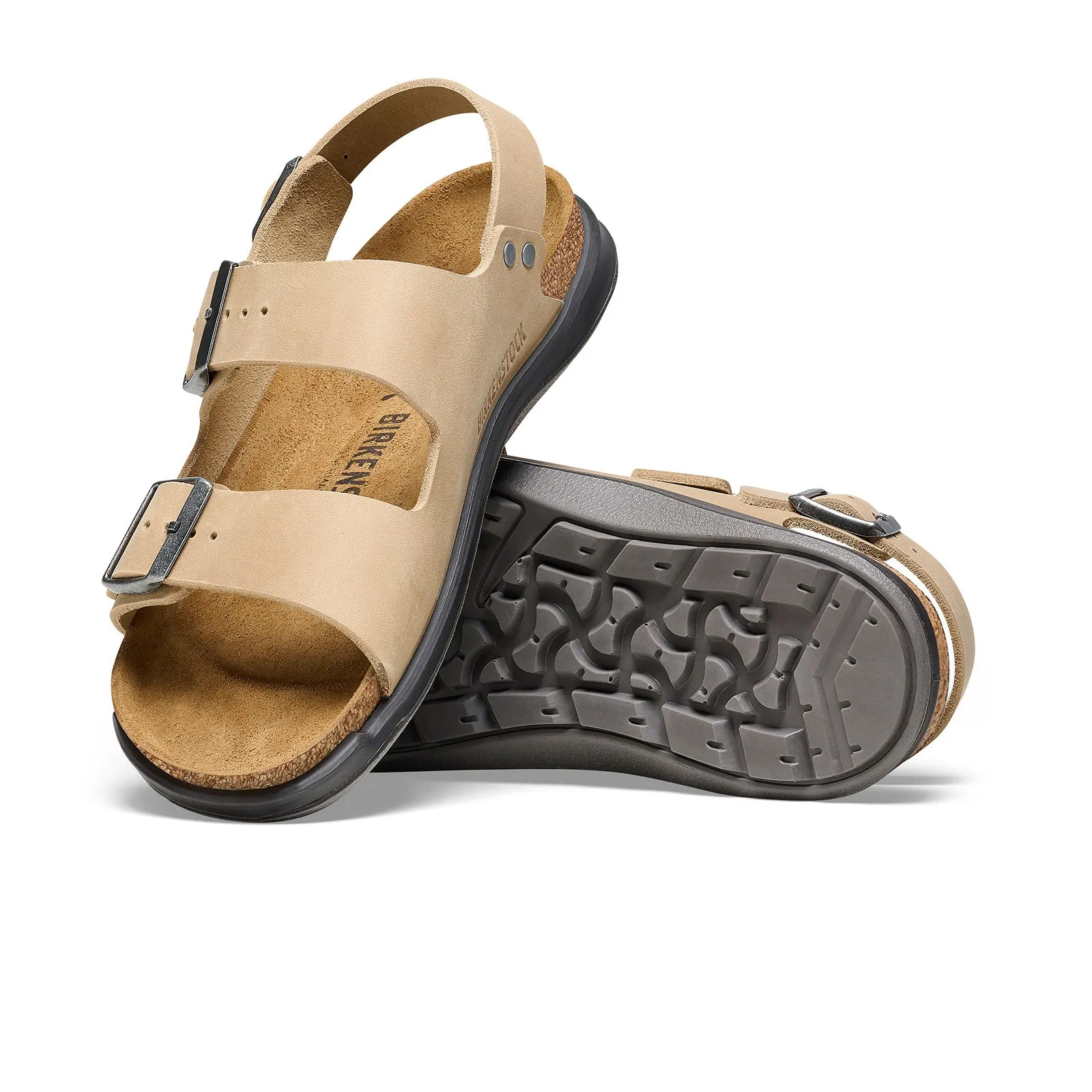 Birkenstock Milano Crosstown Backstrap Sandal (Women) - Tobacco Brown Oiled Leather