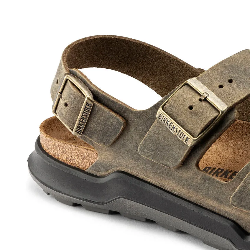 Birkenstock Milano Rugged Faded Khaki Men's