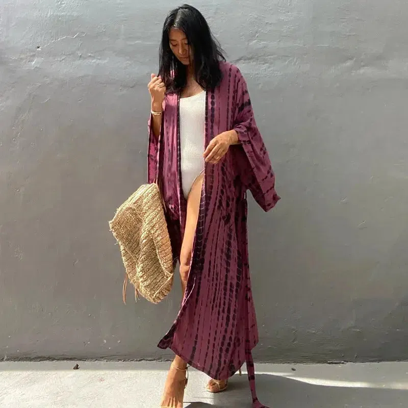 Bohemian Kimono - Long sleeve Robe