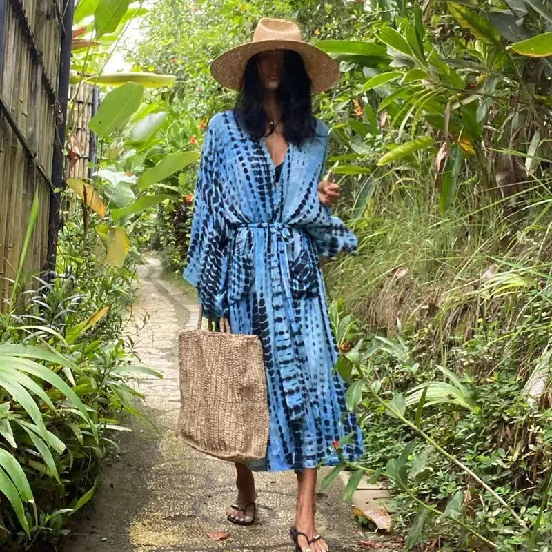 Bohemian Kimono - Long sleeve Robe