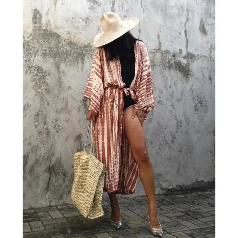 Bohemian Kimono - Long sleeve Robe