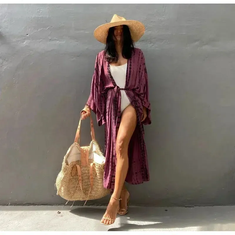 Bohemian Kimono - Long sleeve Robe