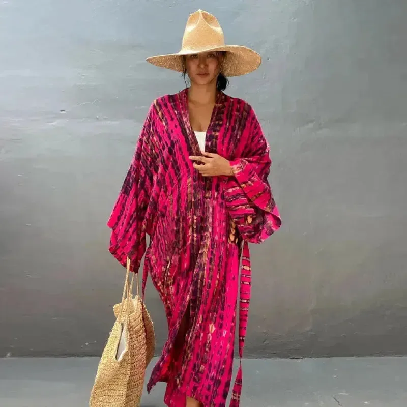 Bohemian Kimono - Long sleeve Robe