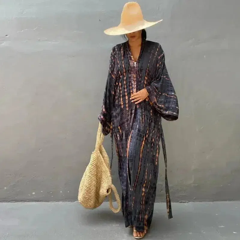 Bohemian Kimono - Long sleeve Robe