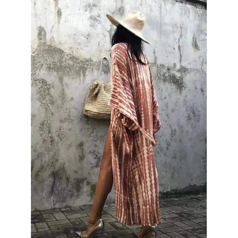 Bohemian Kimono - Long sleeve Robe