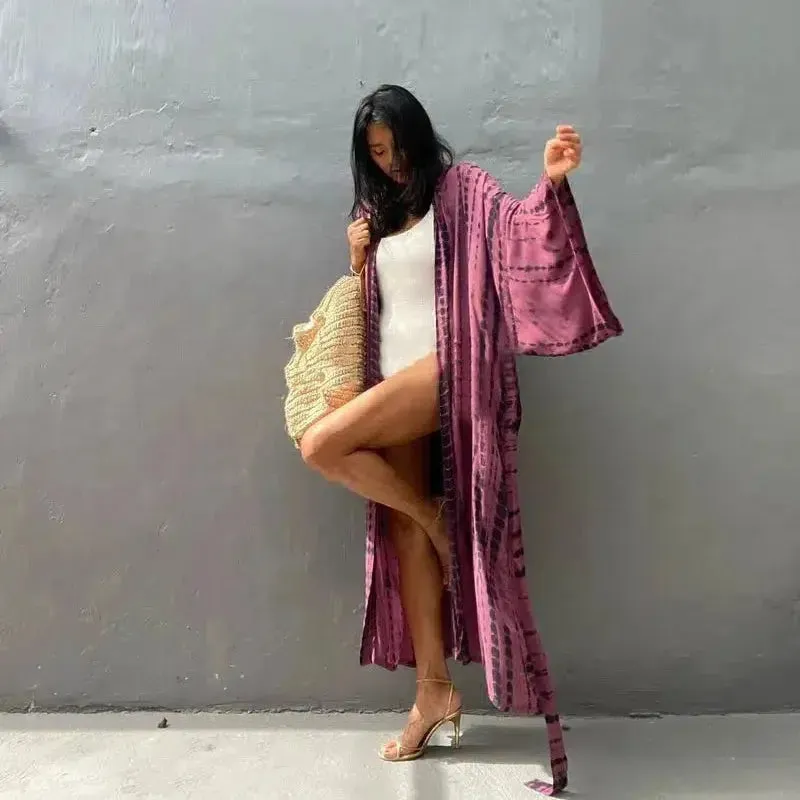 Bohemian Kimono - Long sleeve Robe