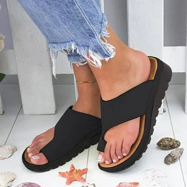 Bunion Corrector Platform Sandals