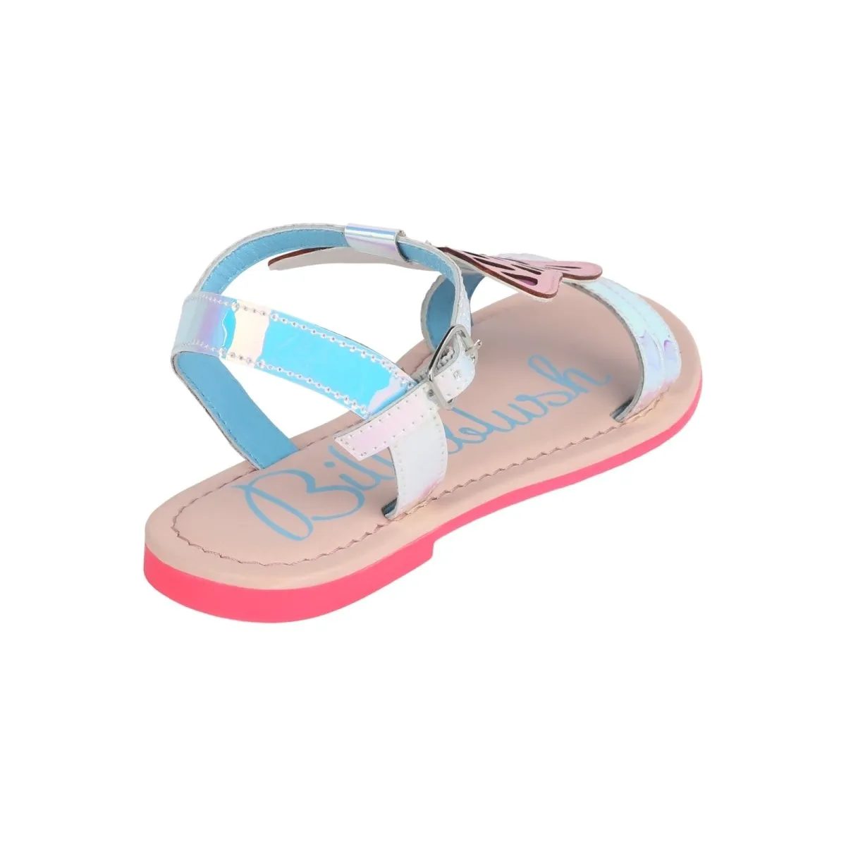 BUTTERFLY IRIDESCENT SANDALS