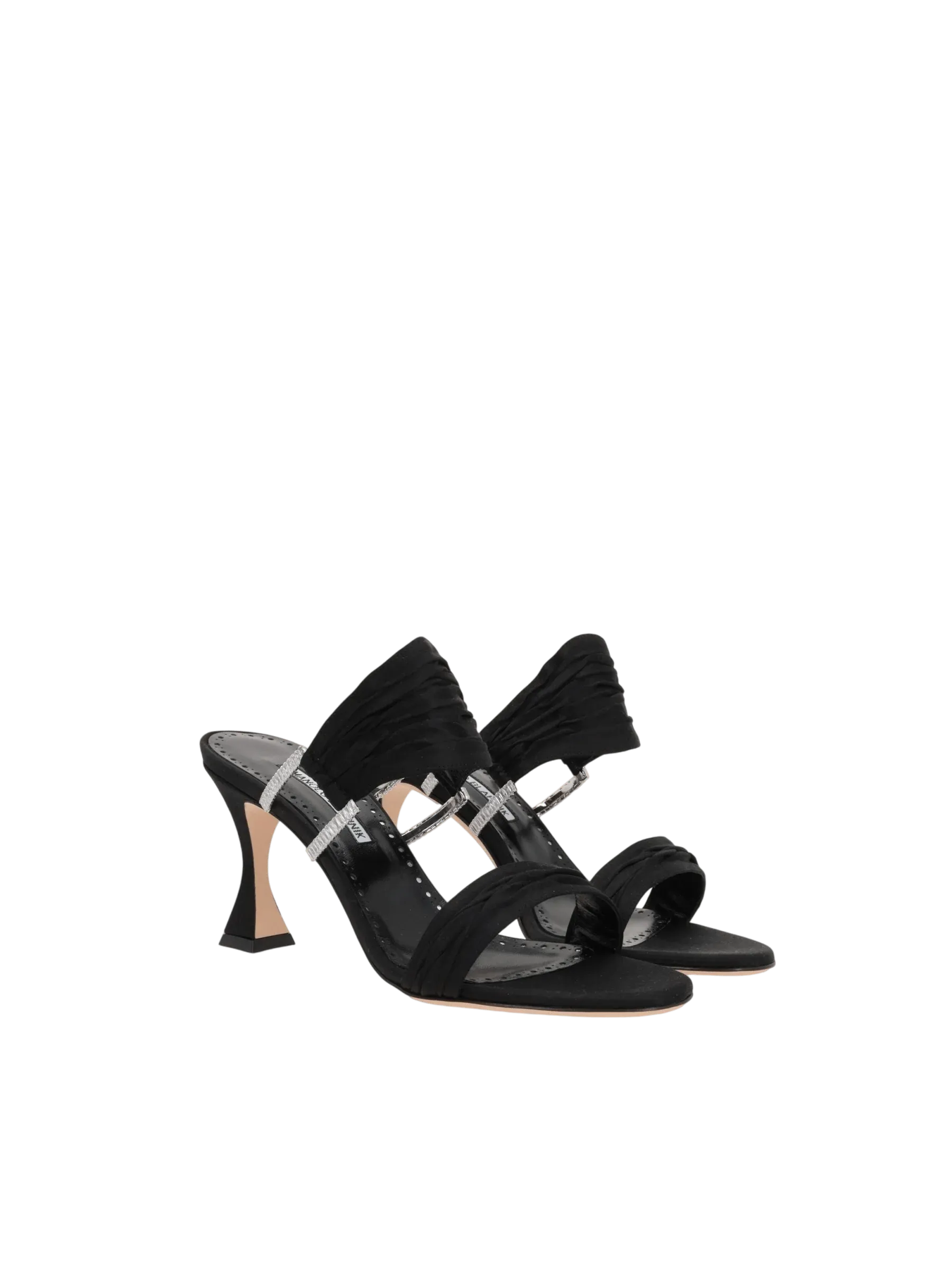 Chinap Satin Mule Sandals