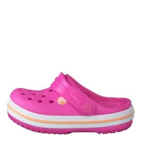 Crocband Clog Kids Electric Pink/Cantaloupe