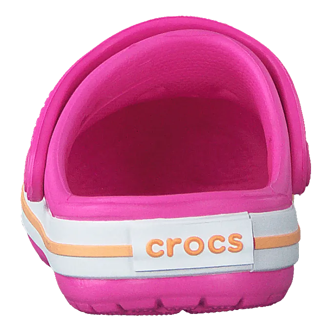 Crocband Clog Kids Electric Pink/Cantaloupe