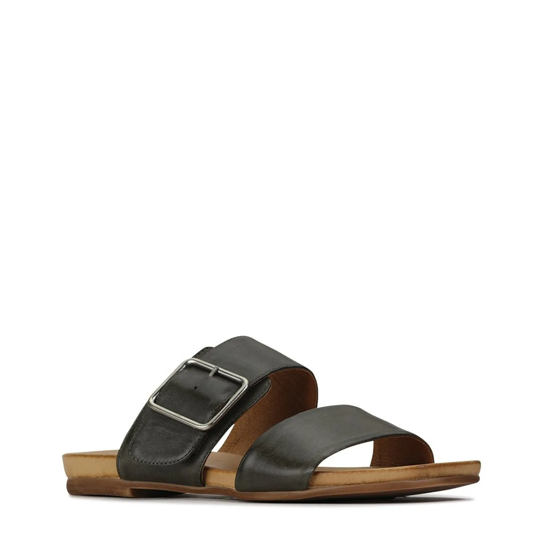 DALLAS LEATHER BUCKLE SANDAL