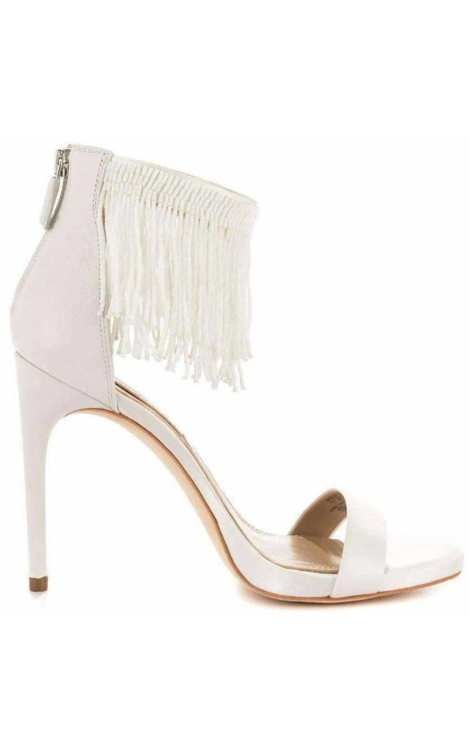 Devine High Heel Beaded Ankle Dress Sandals