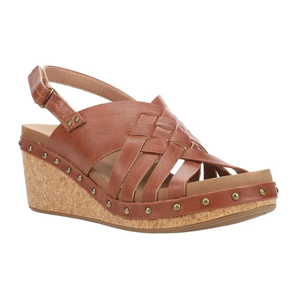 Dream Weaver Studded Wedge Sandals