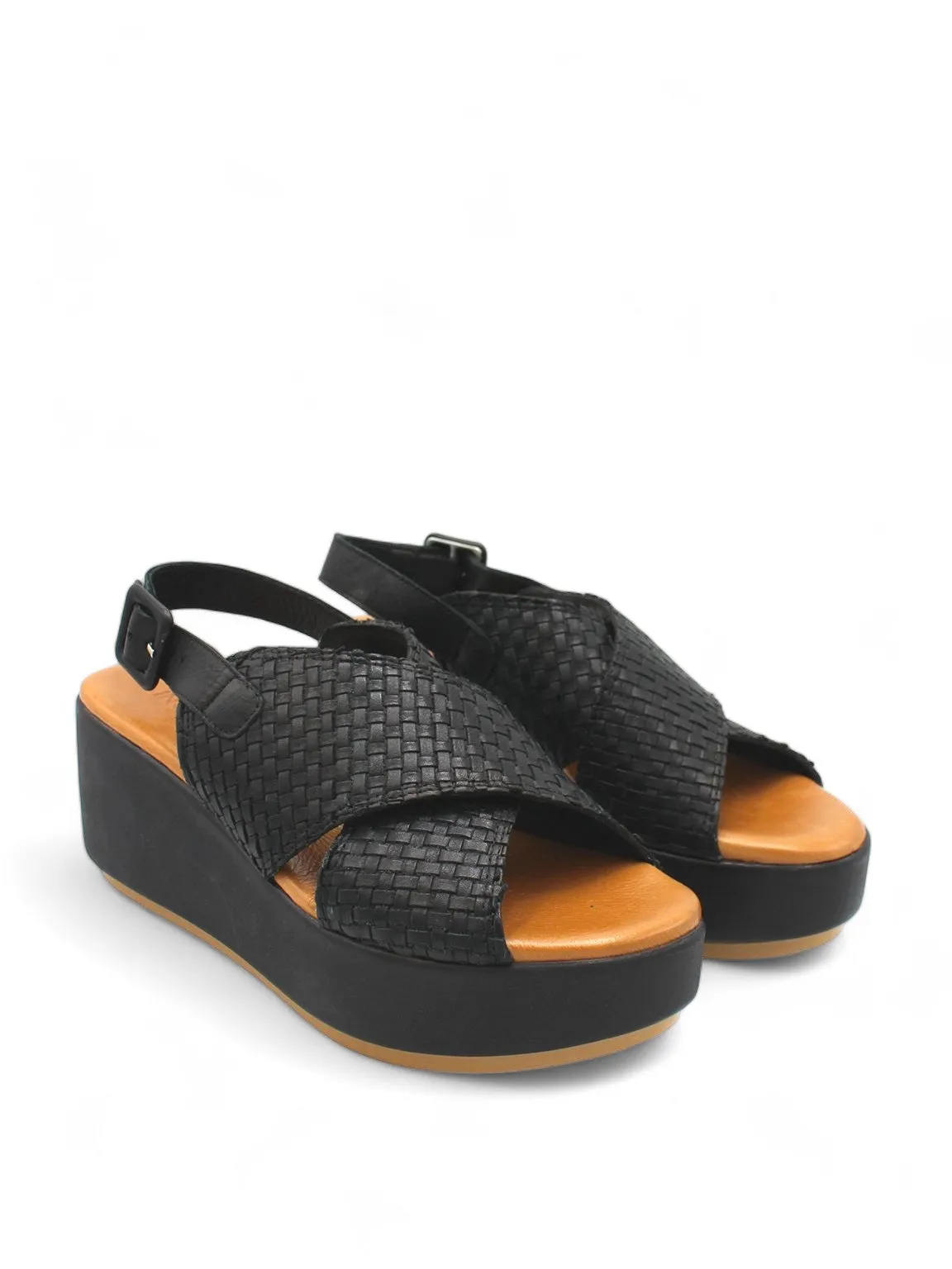 Easi Criss-cross Woven Sandals