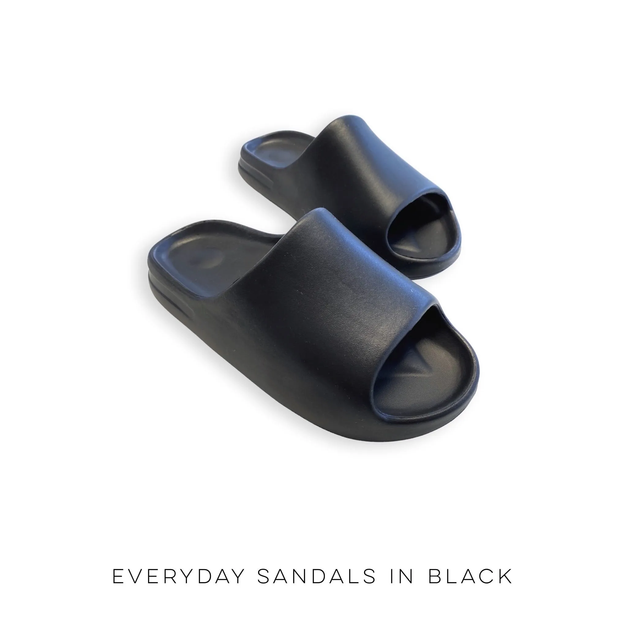 Everyday Sandals in Black