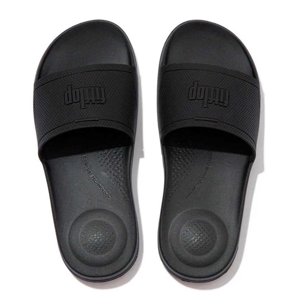 Fitflop iQushion Pool Slide Black