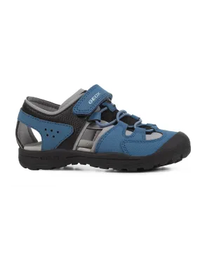 Geox Vaniett Blue Black Closed Toe