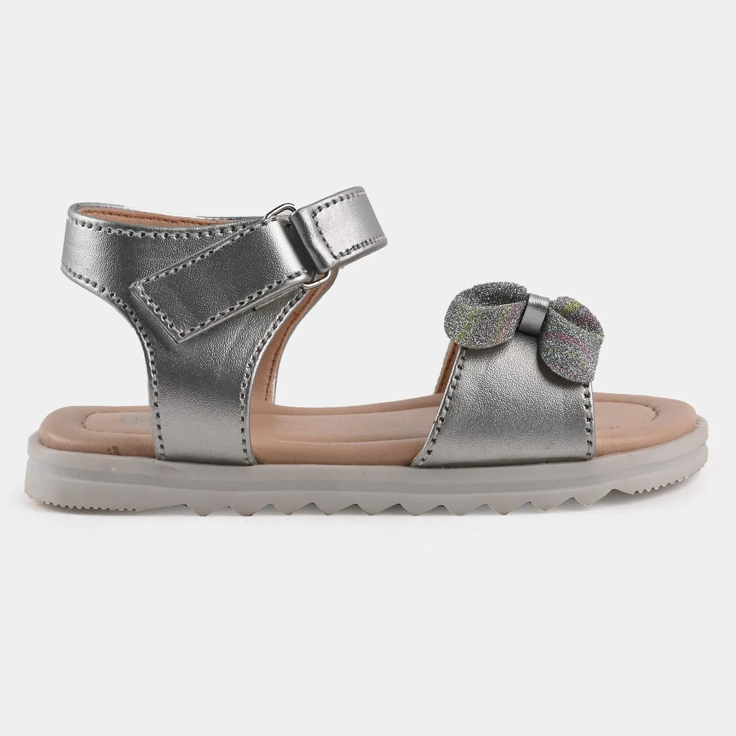 Girls Sandal 40-116-SILVER