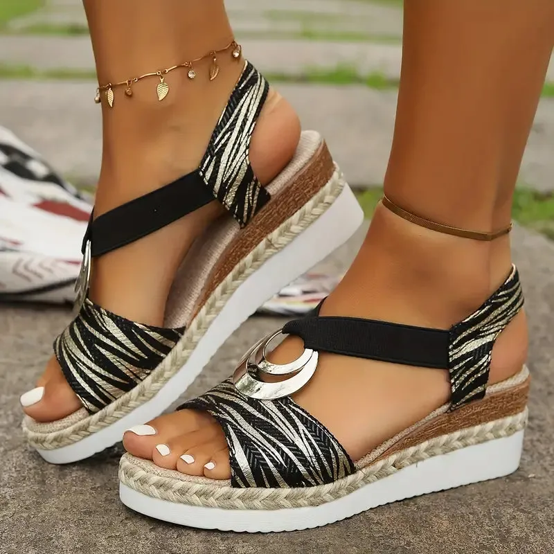 Ivyshape | Chic Platform Slingback Sandals