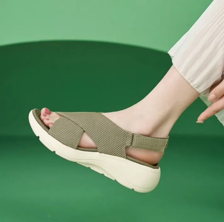 Ivyshape | Comfort Wedge Sandals