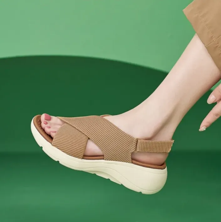 Ivyshape | Comfort Wedge Sandals