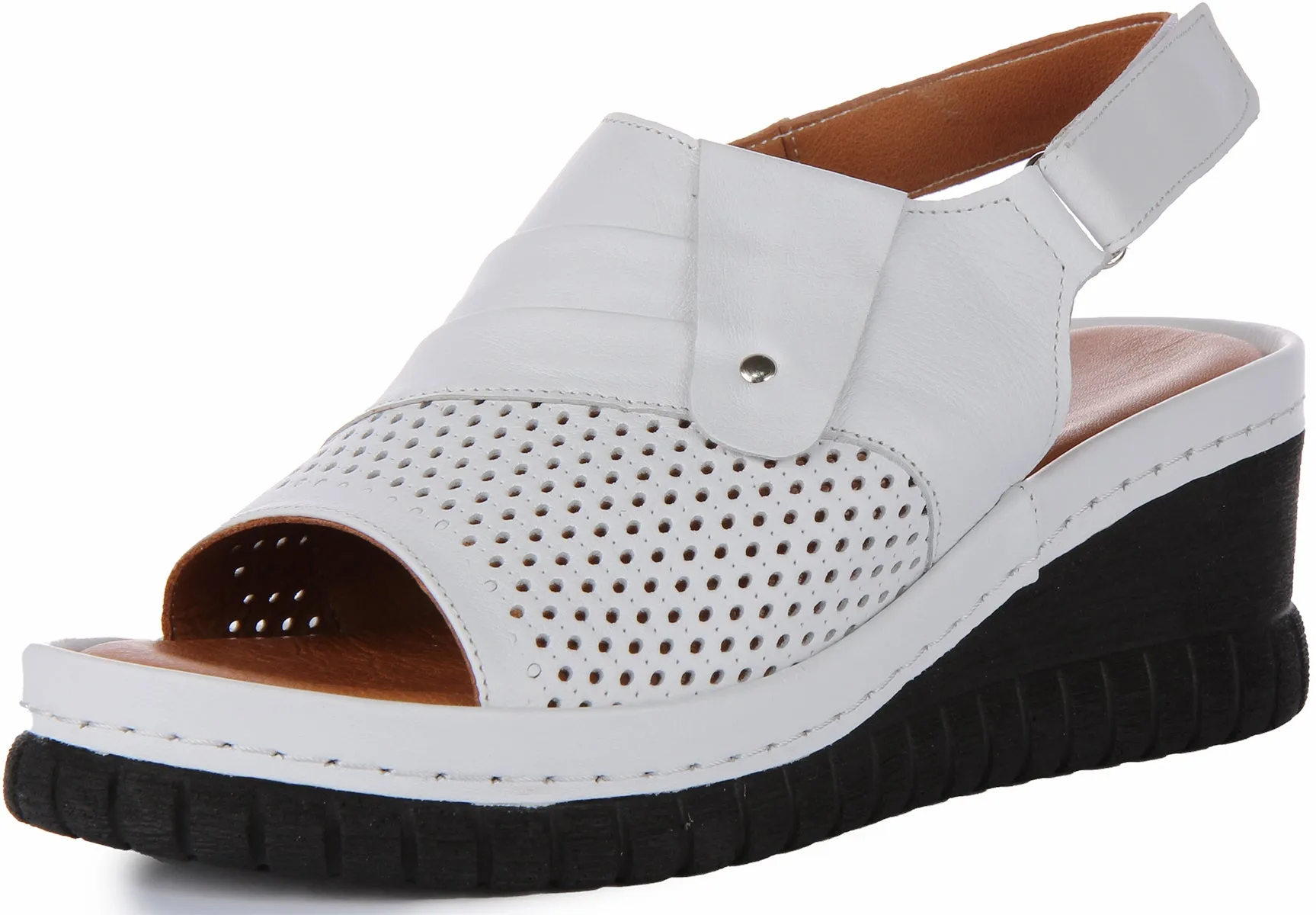 Justinreess England Gal Sandal In White For Women