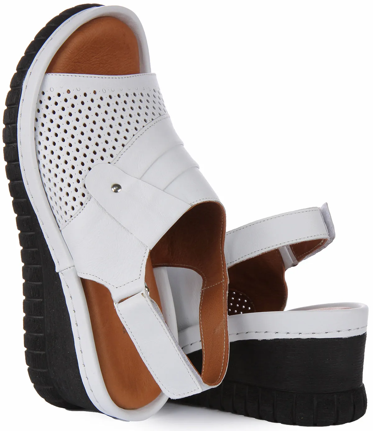 Justinreess England Gal Sandal In White For Women