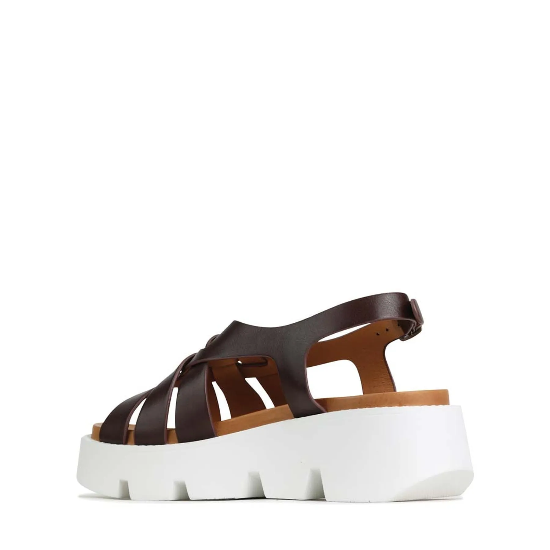 KAILYN LEATHER PLATFORM SANDALS