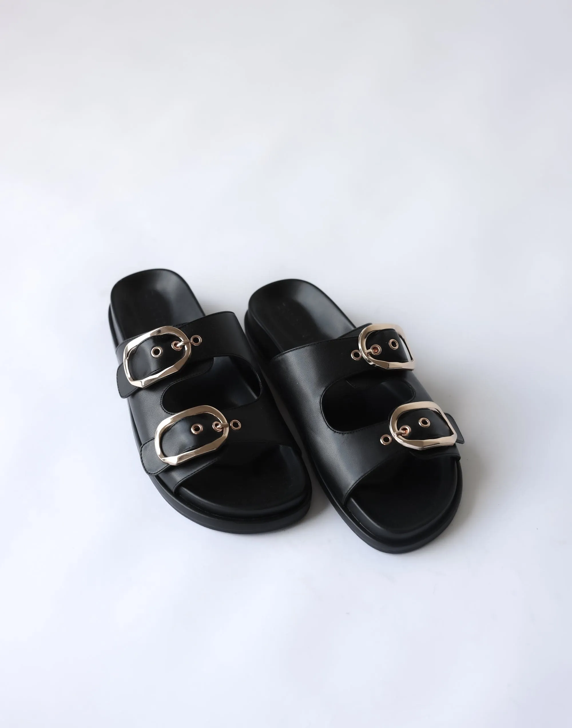 Kasen Slides (Black) - By Billini