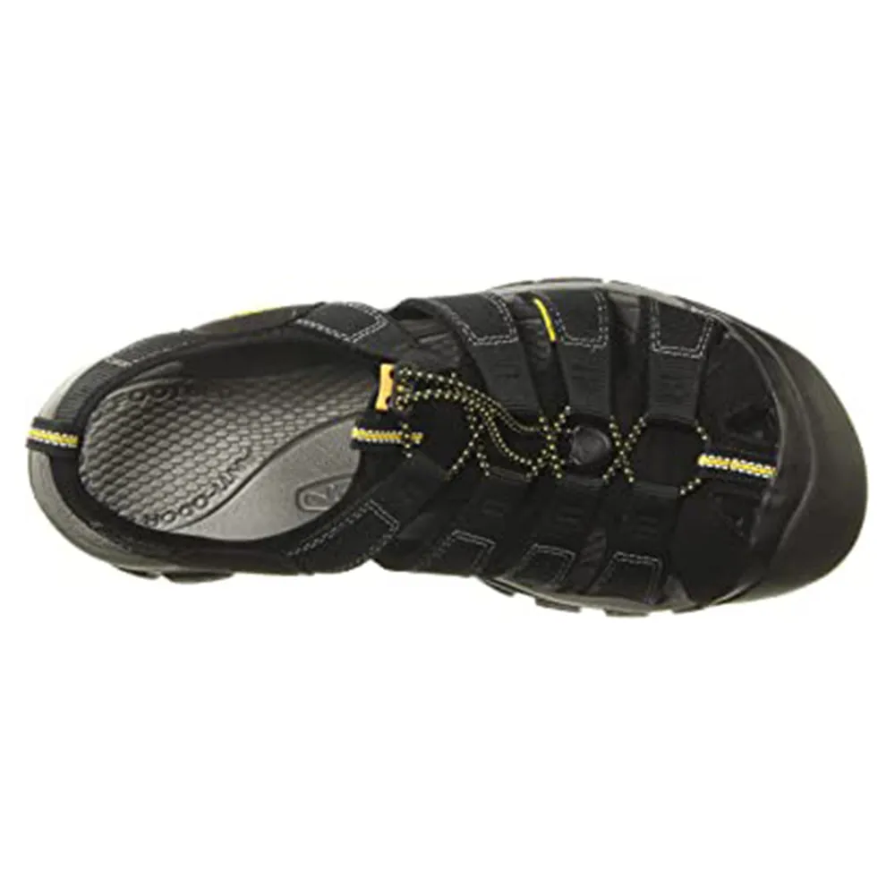 Keen Mens Newport H2 Black Sandal - 1001907-10.5