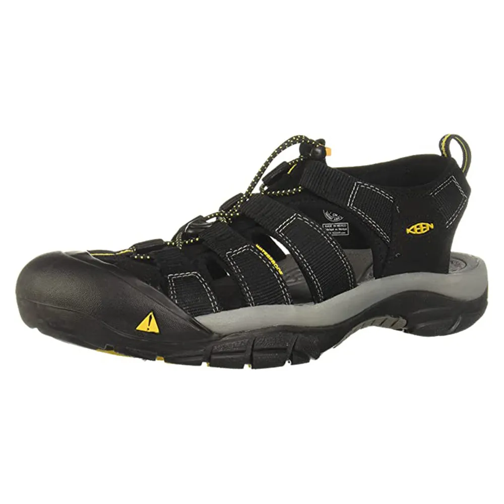 Keen Mens Newport H2 Black Sandal - 1001907-10.5