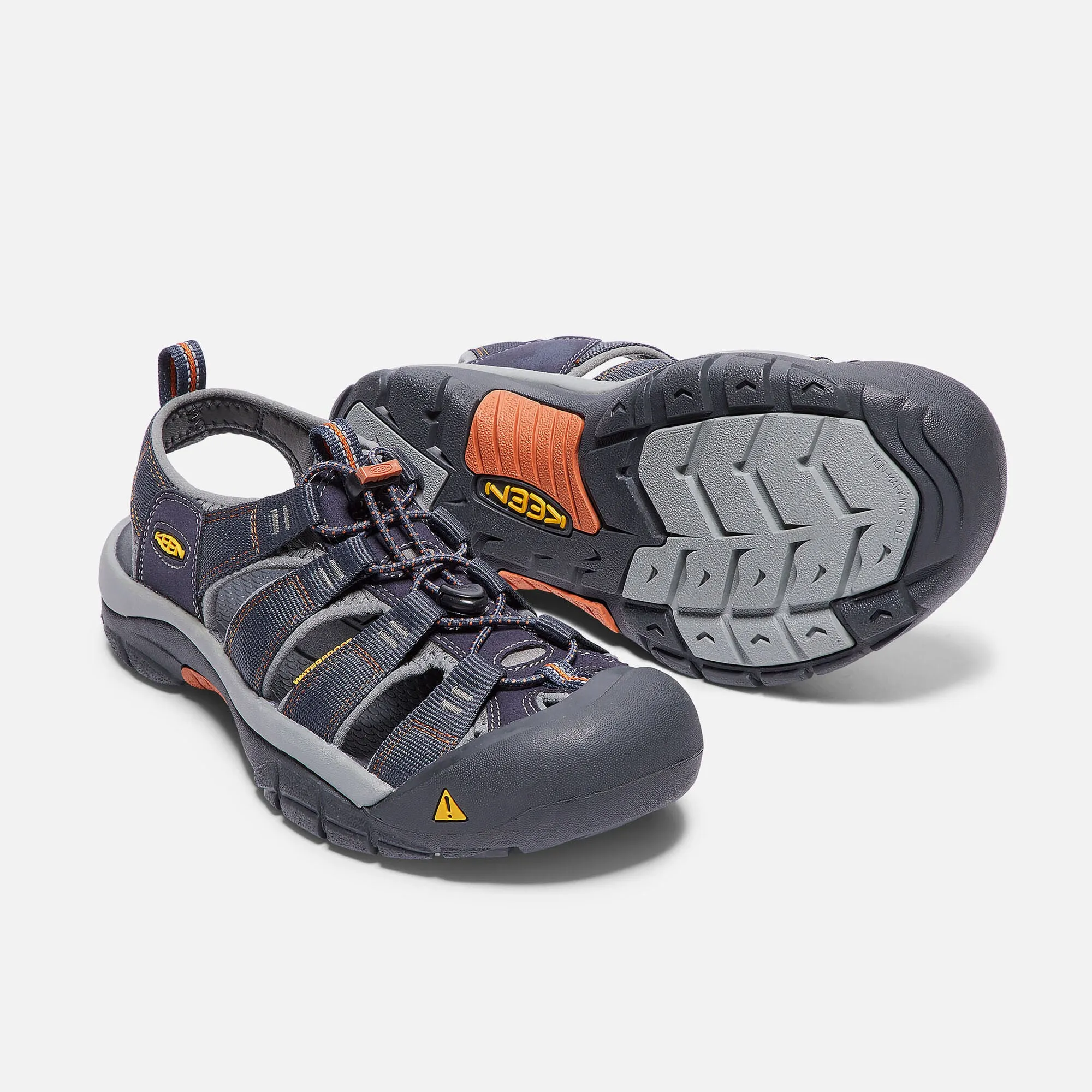 Keen Men's Newport H2 Sandal - India Ink/Rust 1001931