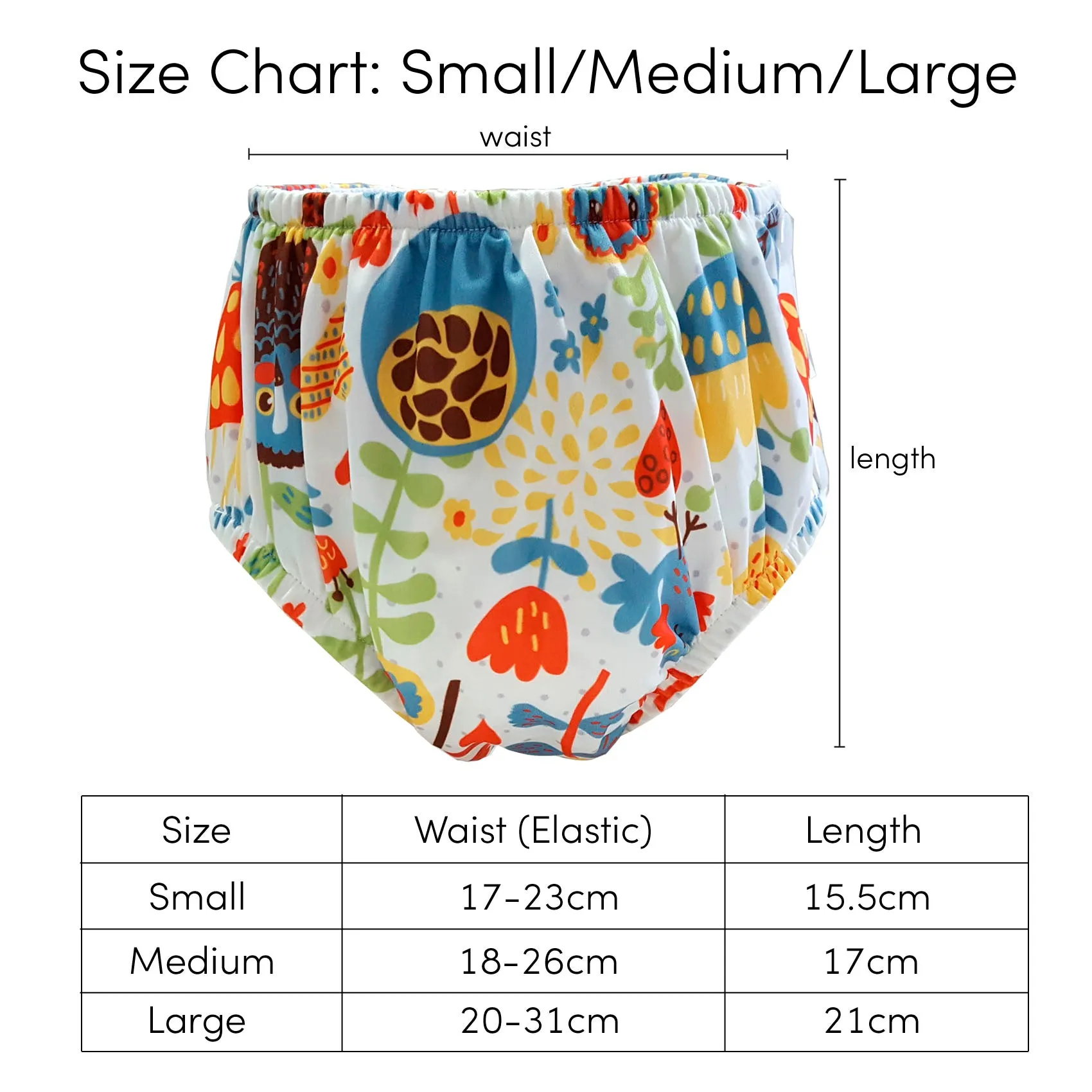 Lightweight Swim Diaper - Paradise