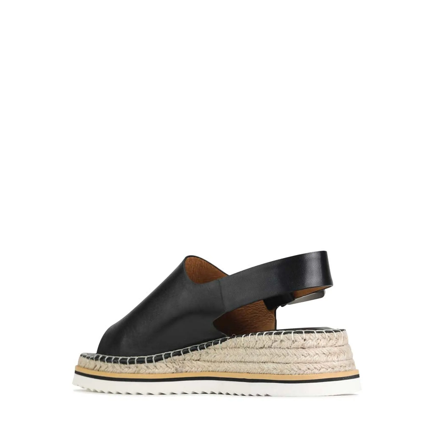 MARLA LEATHER ESPADRILLES SANDALS