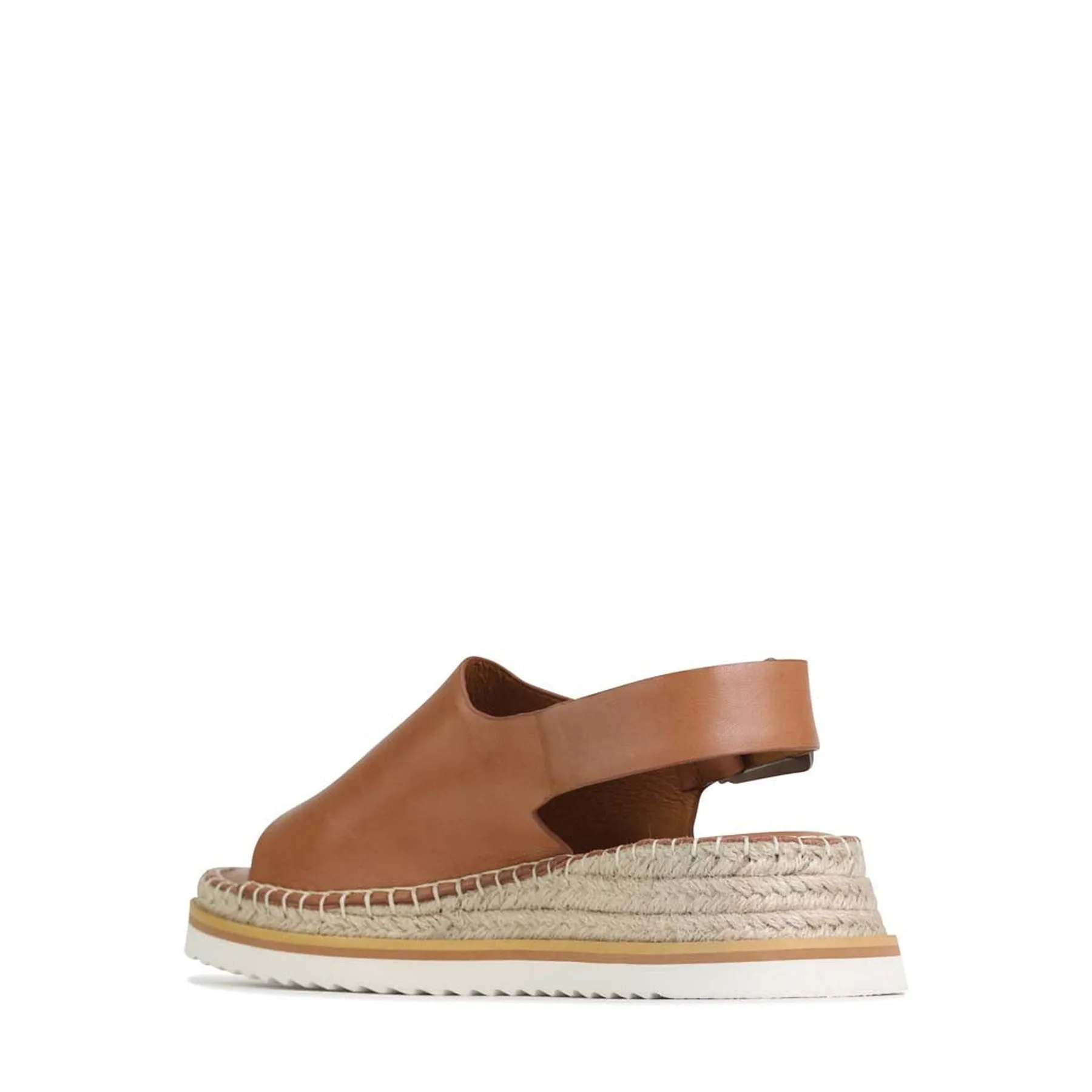 MARLA LEATHER ESPADRILLES SANDALS