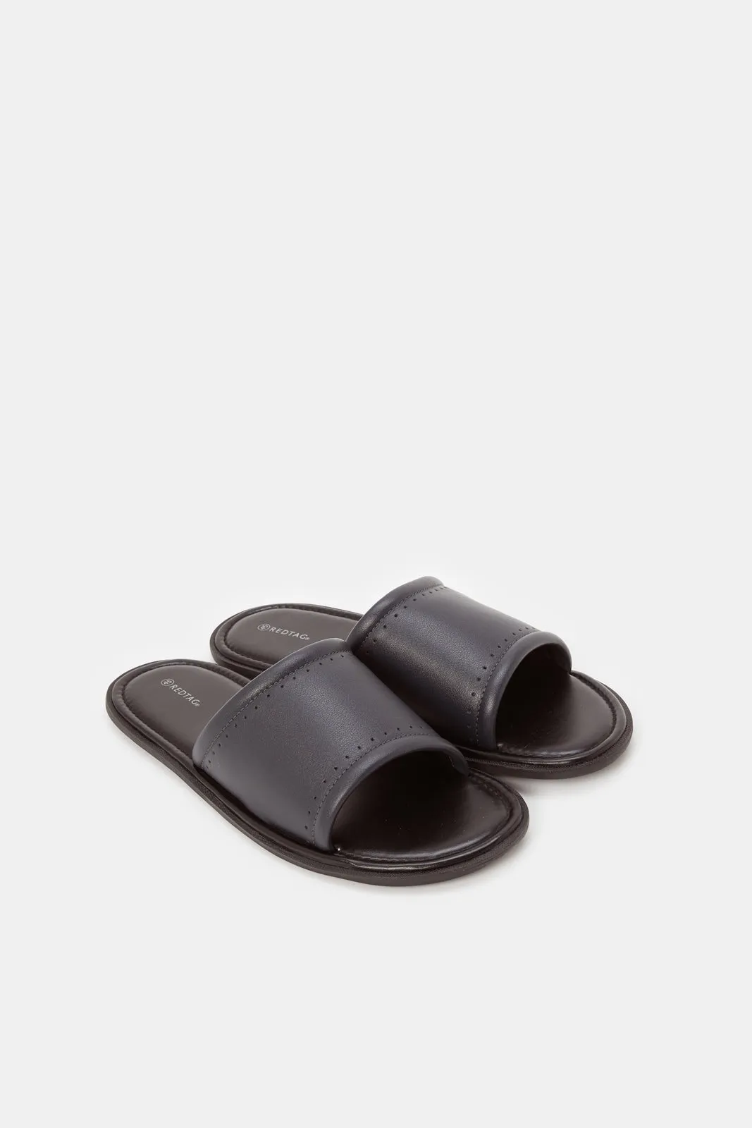 Men Navy Mule Slide