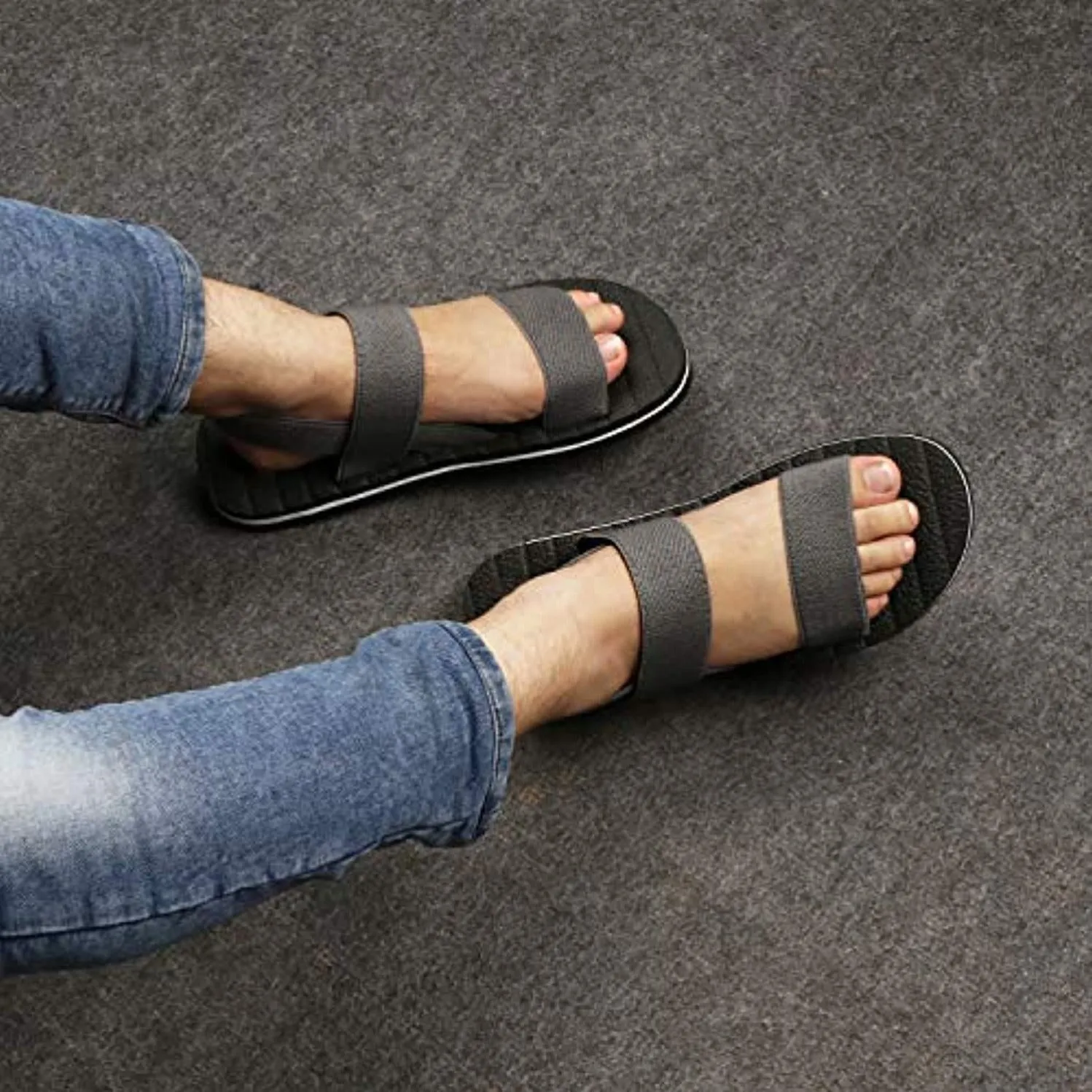 Men's Black Sandals