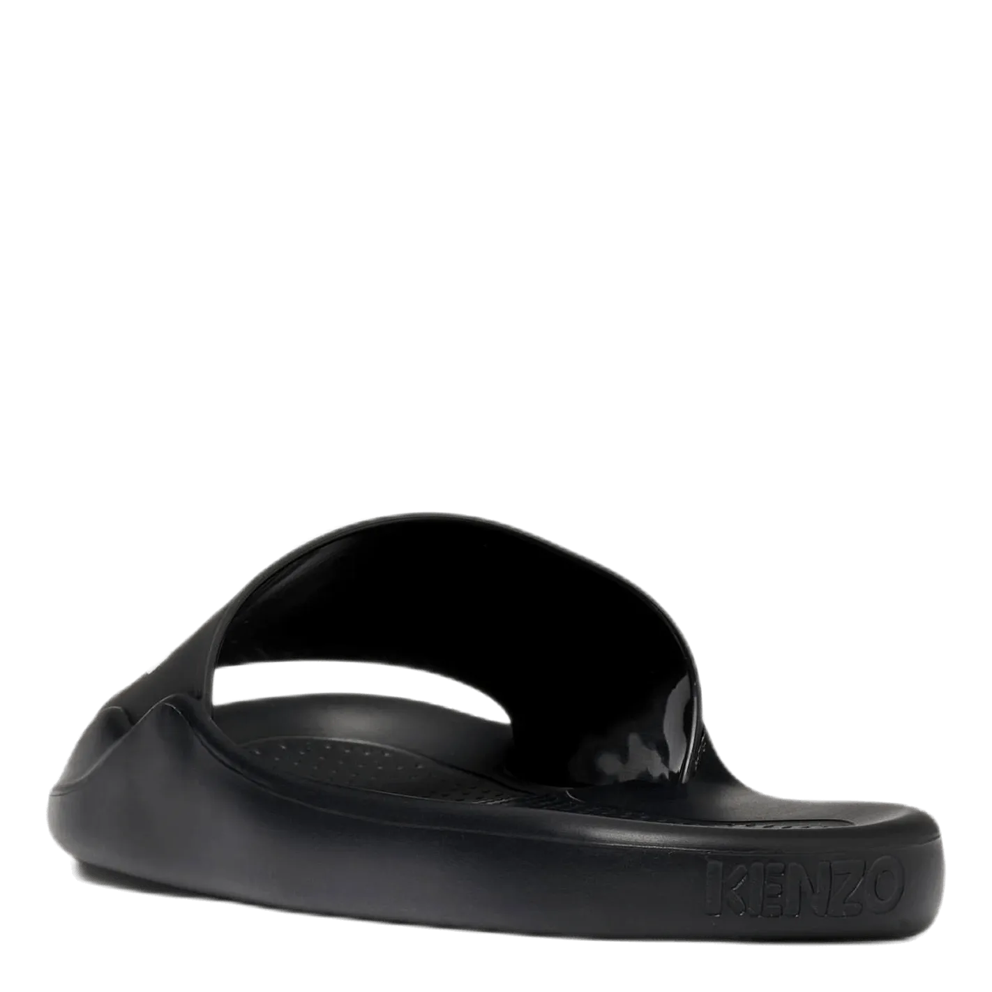 Mens Pool Kenzo Logo Flip Flop Black