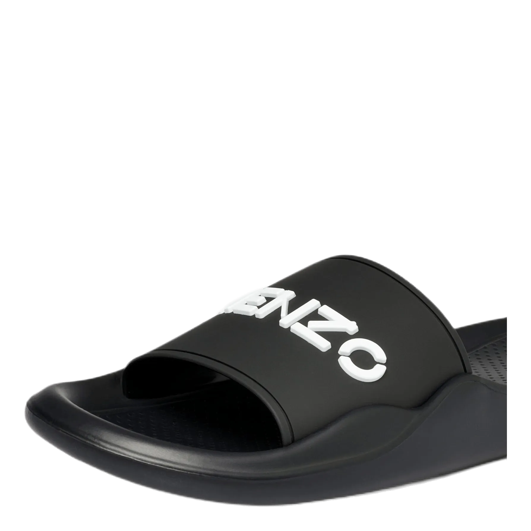 Mens Pool Kenzo Logo Flip Flop Black