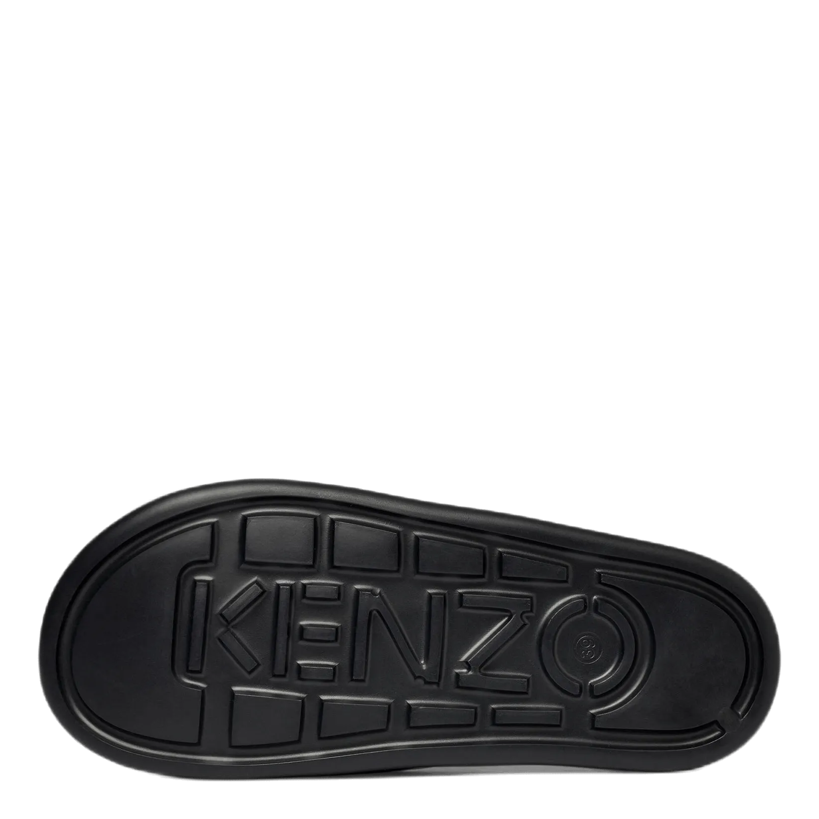 Mens Pool Kenzo Logo Flip Flop Black