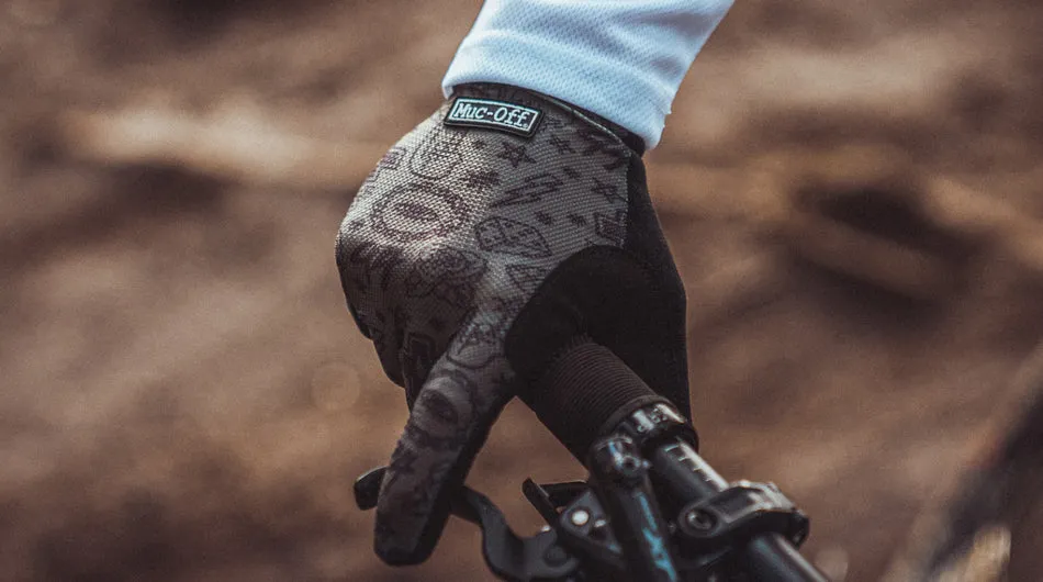 Muc-Off Lightweight Mesh Rider Gloves Green