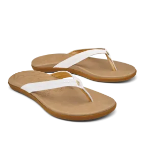 Olukai Honu Br.White/Golden Sand Women's