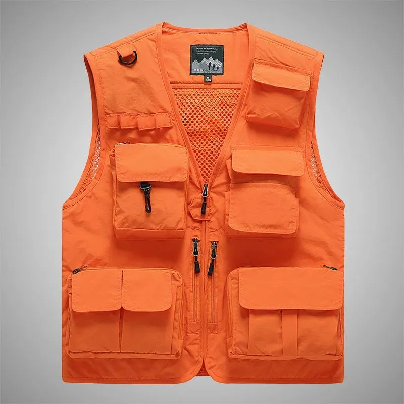 Outdoor Lightweight Mesh Fabric Vest