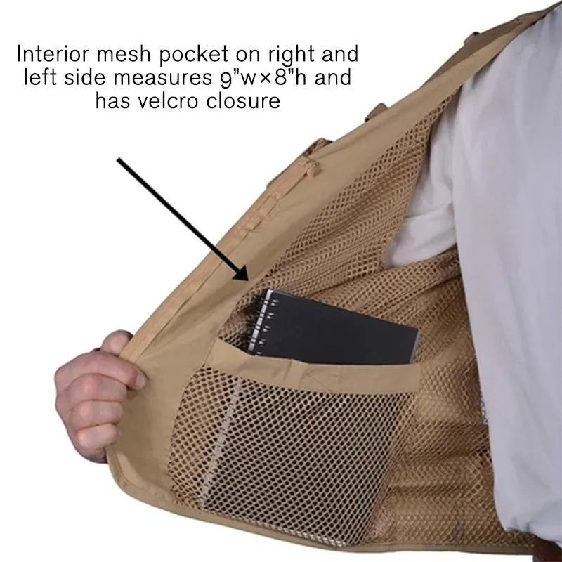 Outdoor Lightweight Mesh Fabric Vest